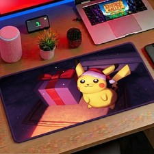 Pikachu Gaming Desk Mat  Mousepad  Available in Multiple Sizes