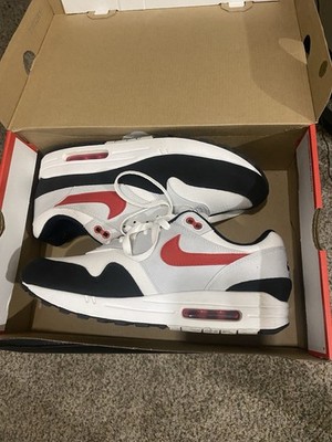 Nike Air Max 1 Men's Size 10 Red/white/black/grey