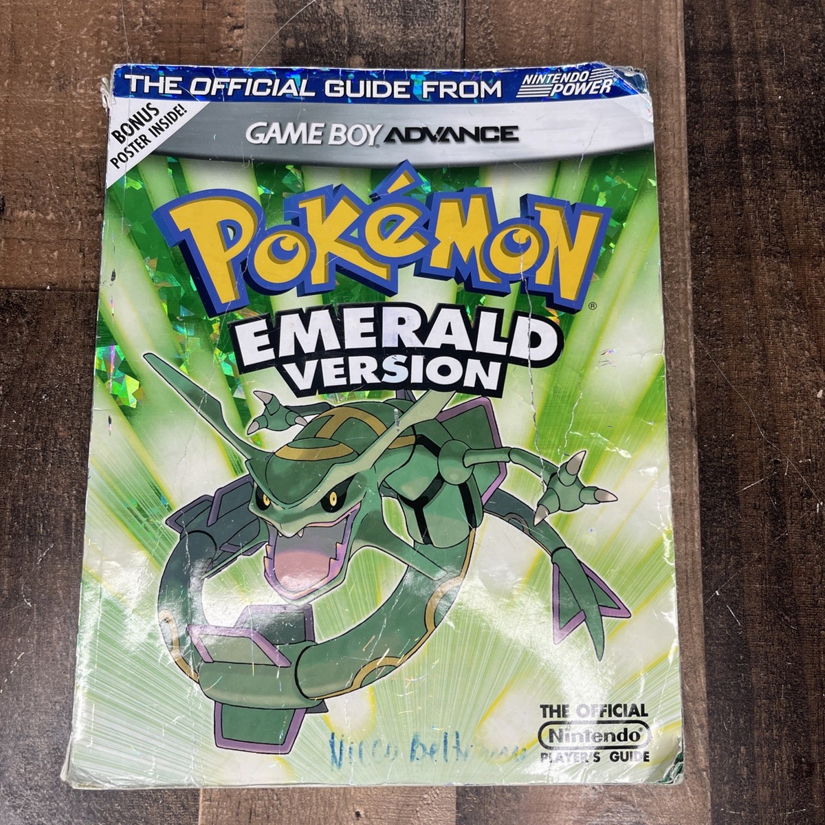 POKÉMON Emerald Version Official Guide from Nintendo Power - NO