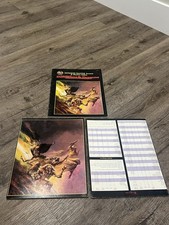 AD D: Dungeon Master Screen Master Index TSR 9504 Complete