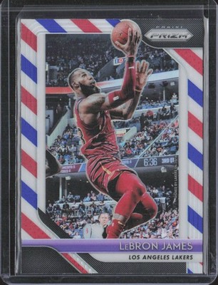 その他 Prizm Lebron James Red White Blue 2018-19 Panini Prizm LeBron James Red White Blue Prizm | eBay