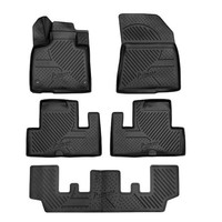 Gummi-FußMatten Citroen C4 Grand Picasso 2013-2018 (7-Sitzer) Novline Passgenau