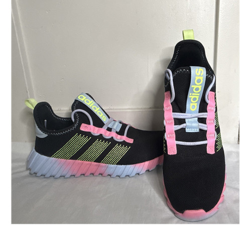 adidas Women's Low Top Lace-Up Athletic Sneakers Mesh Upper Rubber Sole Multi - Picture 1 of 7