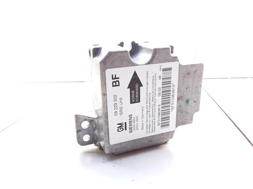 OPEL ASTRA G Hatchback F48, F08 Airbag-Steuergerät 09229302 1.70 13334389