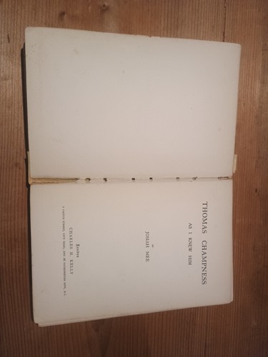 Thomas Champness As I Knew Him / By Josiah Mee. 1906 By Mee Josiah - Picture 8 of 17