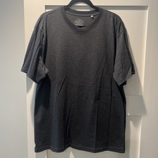 Men’s Prana Short Sleeve T Shirt Black And Gray Stripes XL
