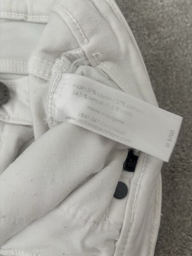 White Victoria Beckham Jeans Size 28 Immaculate - Picture 5 of 16