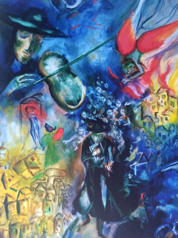 Signed Giclee print of Shoshanna Brombacher masterpiece, "The Golem of Prague