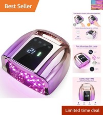 Professional Rechargeable UV LED 96W Portable UV Light for Nail Lamp Machine ...