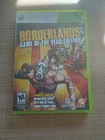 Borderlands -- Game of the Year Edition (Microsoft Xbox 360, 2010)