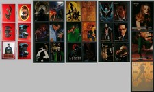 Batman Movie 6 Sticker Lot 1989 21 Additional Various Batman Cards - List