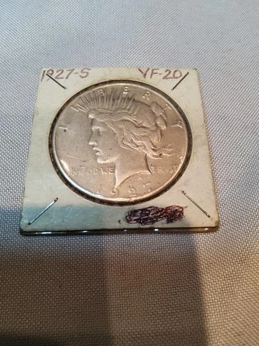 Highly Desirable 1927 S Silver Peace Dollar VF / XF Extremely Fine