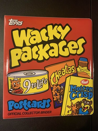 WACKY PACKAGES Red POSTCARDS Limited Official Collector Binder 2010 Topps (A) - Bild 4 von 10