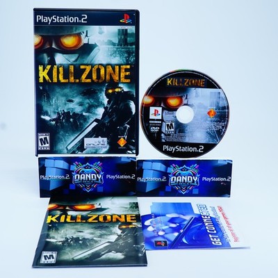 Killzone PS2 Black Label - CIB W/ Manual - PlayStation 2