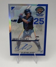 2025 Panini Prospect Edition DEAN CURLEY Prizm Auto /149 Cleveland Indians