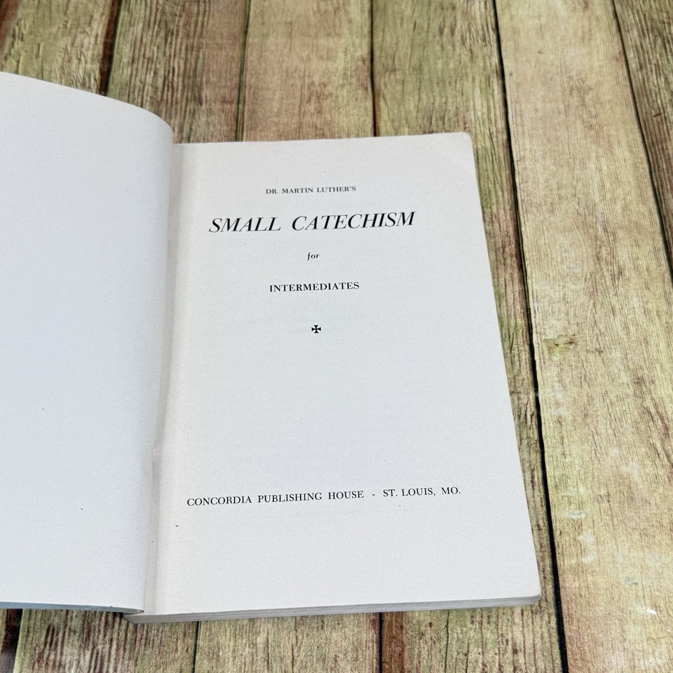 Intermediate Catechism and Workbook Concordia Publishing 1948 - Image 3 of 4