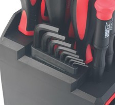 Forge Steel 112pc Mixed Angle Screwdriver Set – Magnetic, Precision, Hex & Bits