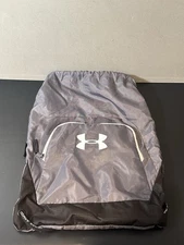 under armour Grey/black Drawstring Bag