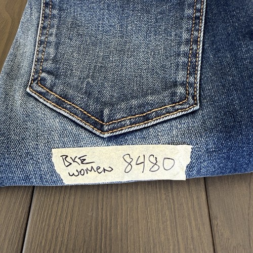 Jeans BKE fibbia Stella donna 24x27 slim fit vita bassa skinny blu denim premium - Foto 13 di 13