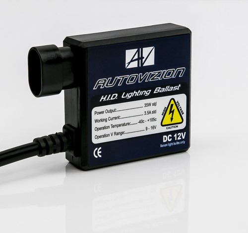 Autovizion 35W Super Compact 9007 HB5 8000K Bixenon Iceberg Blue HID Xenon Kit - Picture 2 of 12