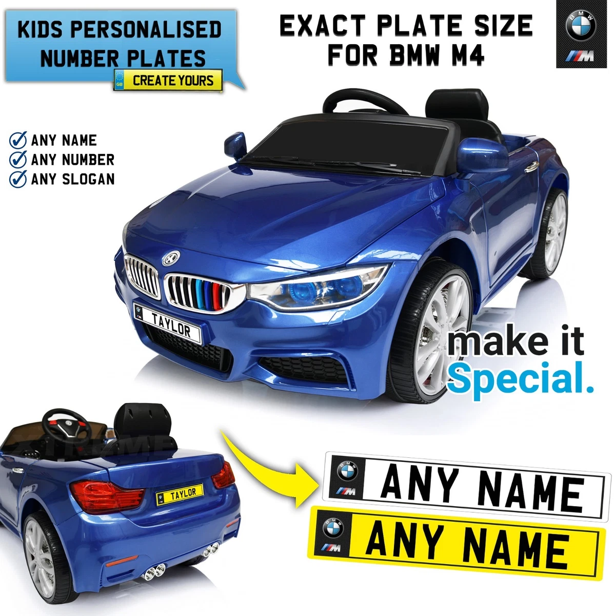 Bmw 4 series ride on car sale