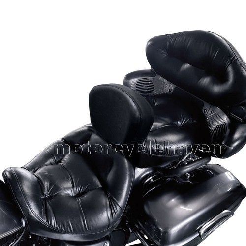 1999-up Yamaha Royal Star Venture Motorcycle Rider Driver Backrest Pad Set Kit - Picture 2 of 16