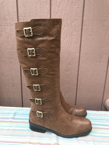NEW BCBGeneration PL-KIEV Women's Size US 7.5M Brown Knee High Riding Boots