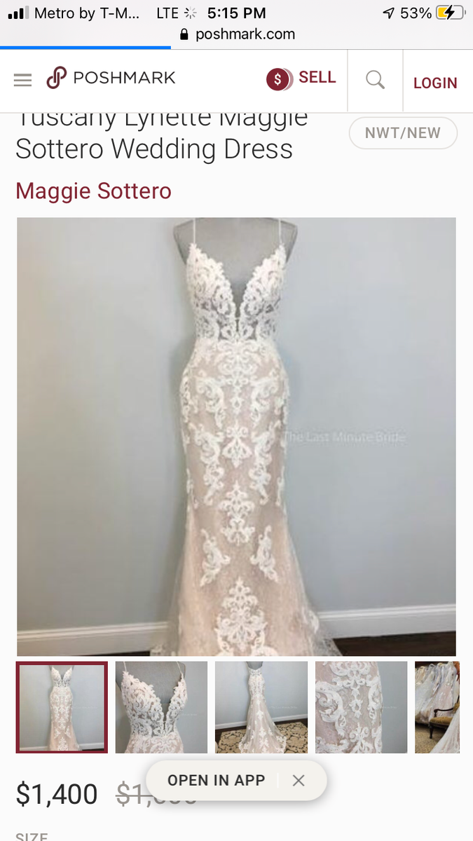 wedding dress size 8 pre owned | eBay