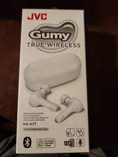 JVC Gumy True Wireless Earbuds Headphones HA-A7T White