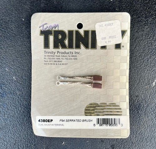 Trinity Motor RC 1:10 P94 Serrated Brush Dual Shunt #4380EP BRAND NEW