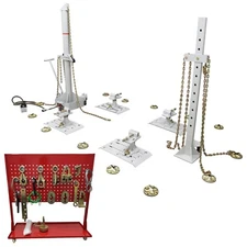 2.7T Car Frame Chassis Straightening Machine Auto Body Puller Car Repair Movable