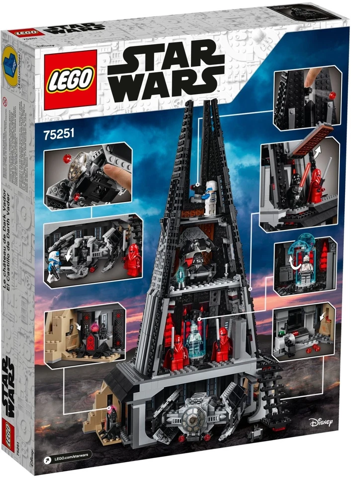LEGO Star Wars Castillo de Darth Vader - Nuevo y Precintado - 75251 - Imagen 2 de 2