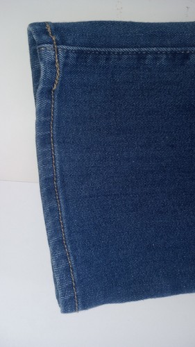 Levi's Girls Jeans Wide leg size 14 distressed with flower patches - Picture 3 of 10