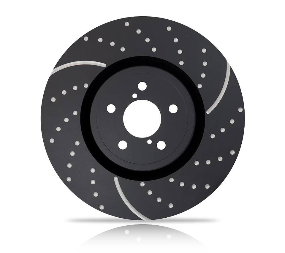 Disques de Frein Avant EBC Rainuré VW Golf VII Gti R Audi S3 Leon Cupra Ø 340 MM - Photo 2/3