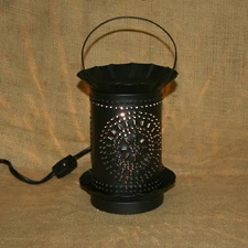 Classic Wax Tart Warmer Chisel Design Electric Kettle Black Irvins Country 
