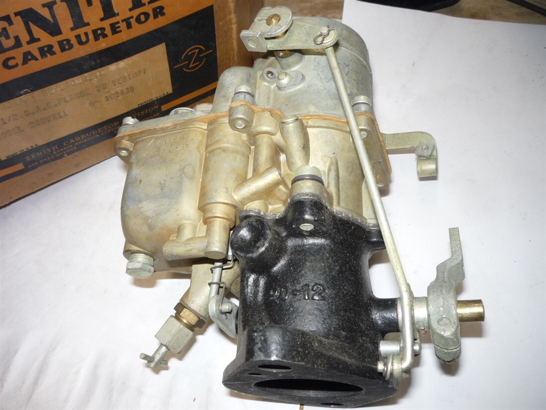 1939–1941 Plymouth & Dodge truck NOS zenith carburetor