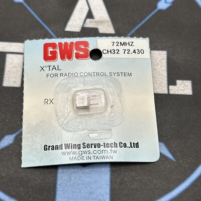Grand Wing Servo. GWS. X'Tal / Micro Crystal. Channel 32 72.430