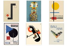 Bauhaus Prints Posters Man Cave Retro Vintage Minimal Home Décor Wall Art A4A3