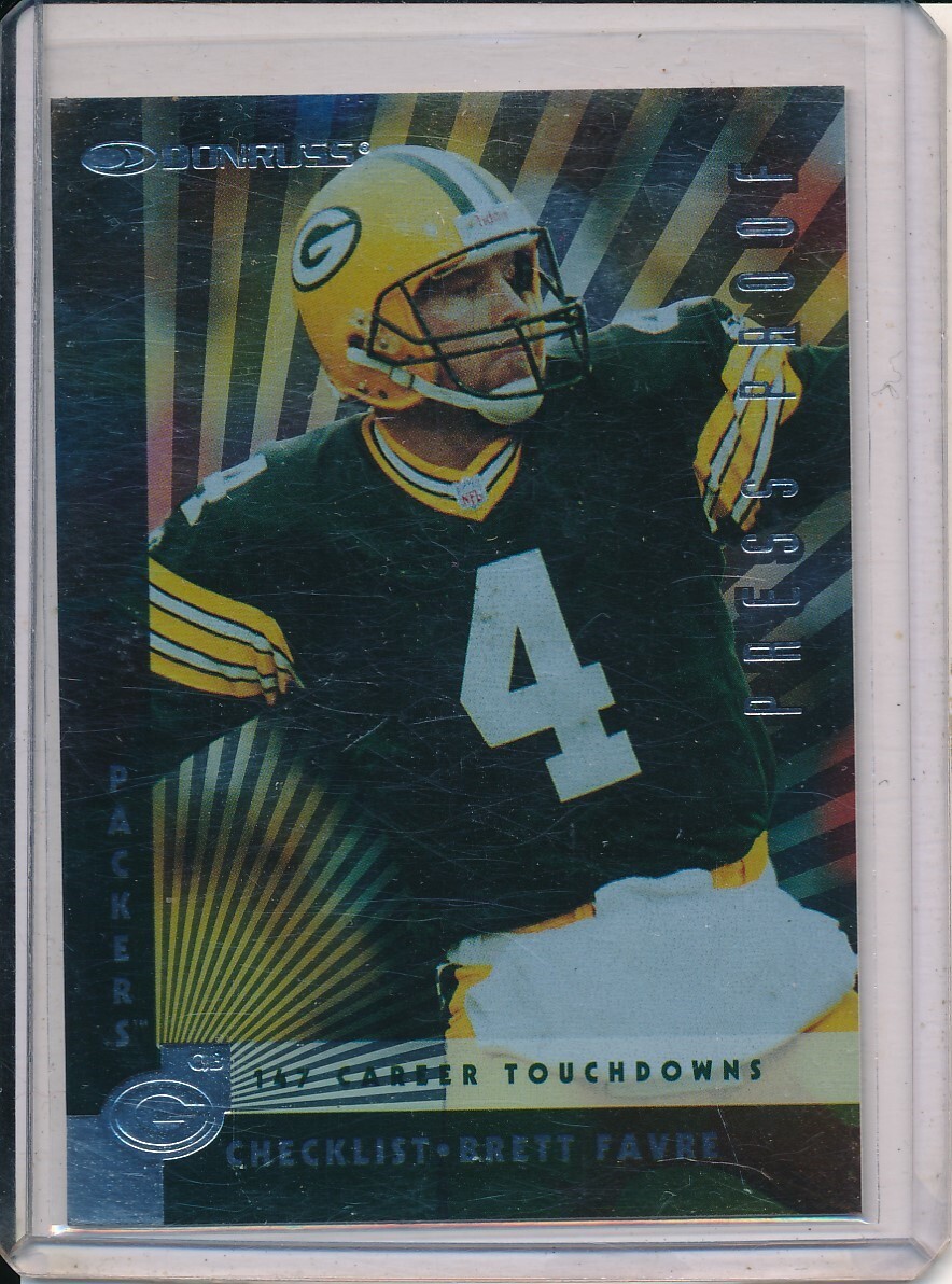 1997 Donruss Silver Press Proof Brett Favre *GREEN BAY PACKERS*
