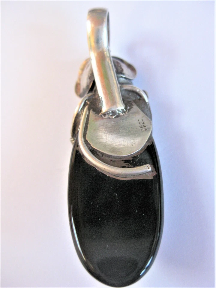 Ciondolo Argento 925 Con Onice, 12,04 G - Immagine 3 di 3