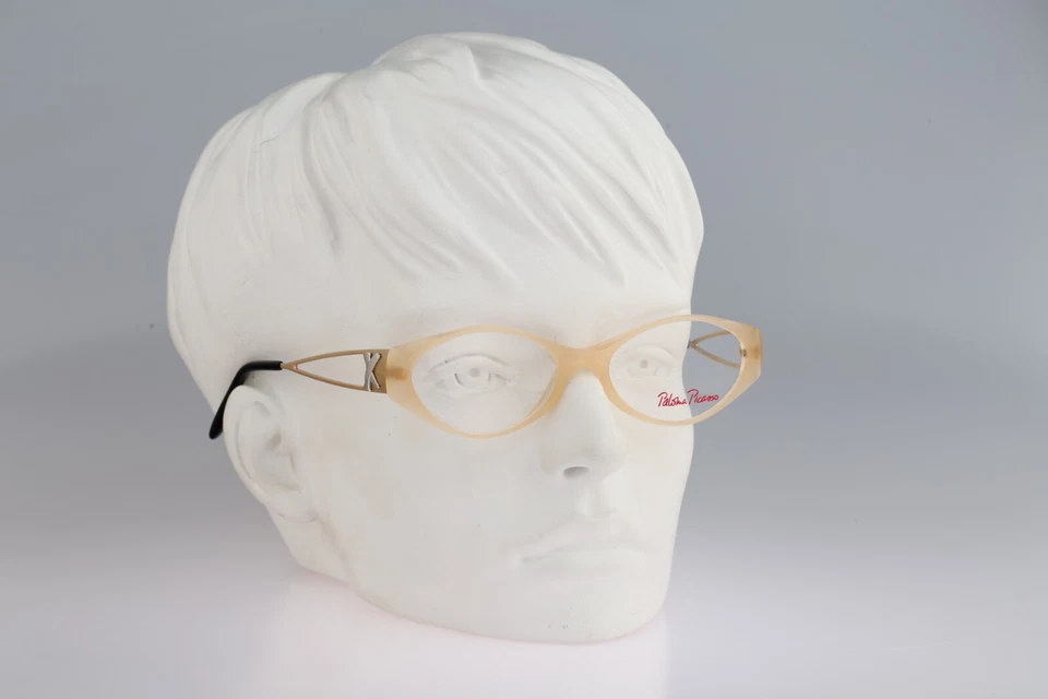 Винтажные овальные женские оправы для очков 90-х Paloma Picasso от Metzler 8209 402 новые из старых запасов - Изображение 2 из 4