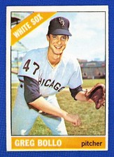 1966 Topps # 301 Greg Bollo Chicago White Sox VG Combine Shipping and Save