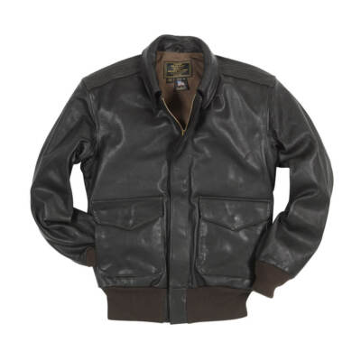 COCKPIT USA U.S.A.F. 21st. Century A-2 Jacket Black, Brown Z21V41