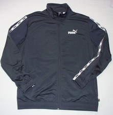 Puma Micro Tape Track Jacket 675081 02, TD46244, Asphalt, US Men's Large, New
