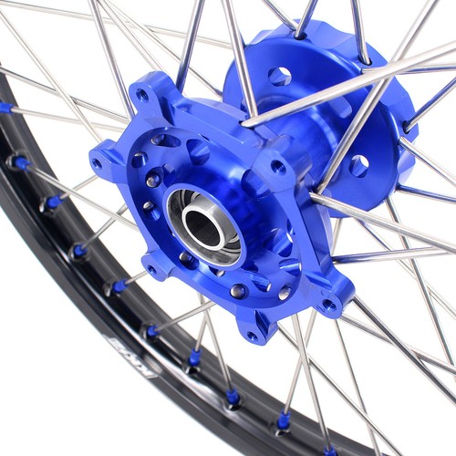 KKE 21/18'' Wheels Rims Fit Suzuki DRZ400S 2000-2024 DRZ400SM 2005-2024 DRZ400E - Foto 5 di 12