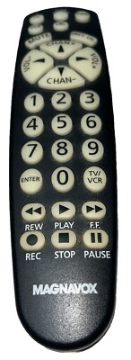 MAGNAVOX CL034 3-DEVICE UNIVERSAL Remote Control TV/VCR/CBL Code search