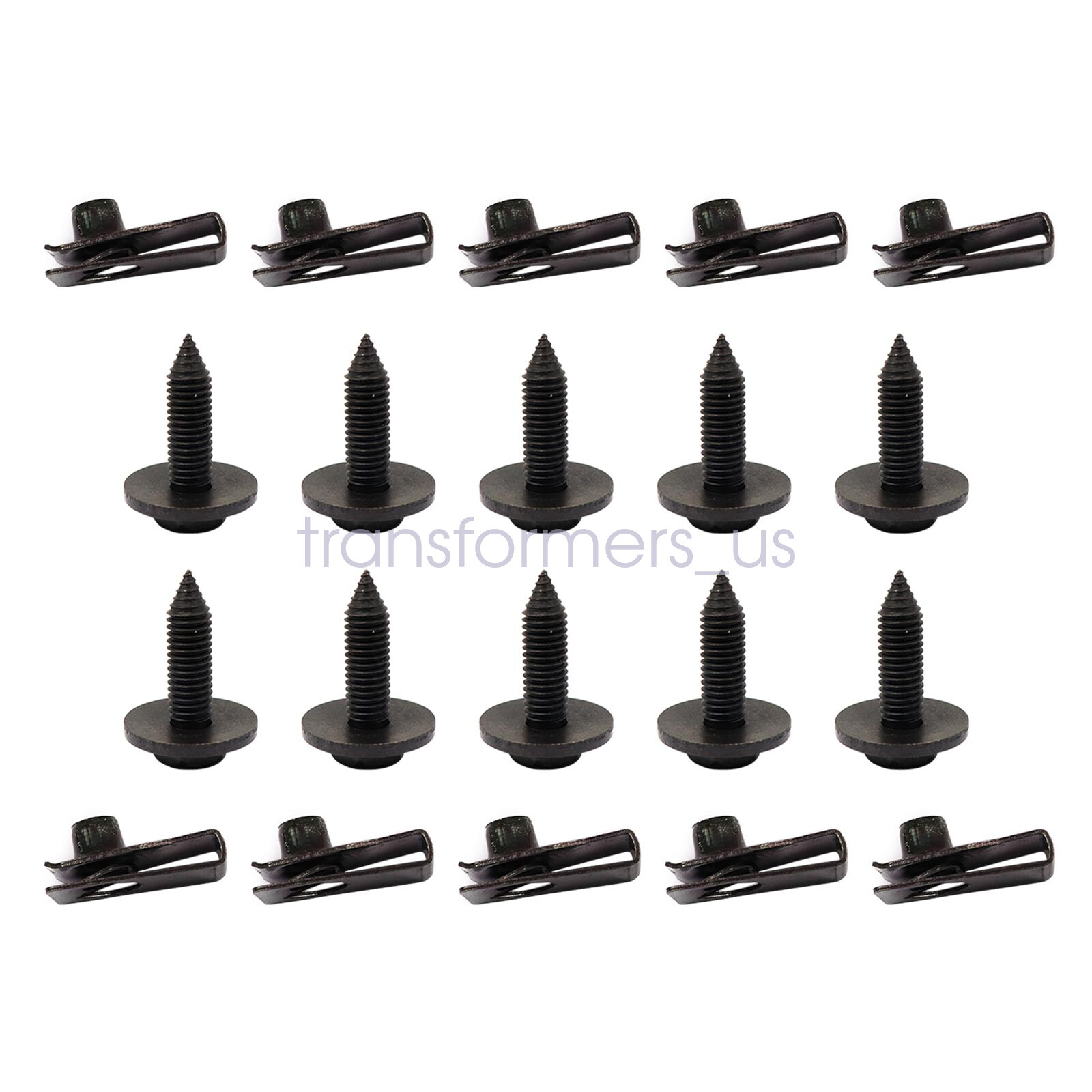 For GM Truck Body Bolts & Unut ClipsM81.25 x 30mm13mm Hex 20pcs