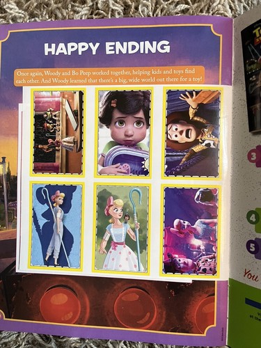 Disney Pixar Toy Story 4 PANINI Sticker Album 2019 w/ 10 Bonus Stickers - Picture 3 of 4