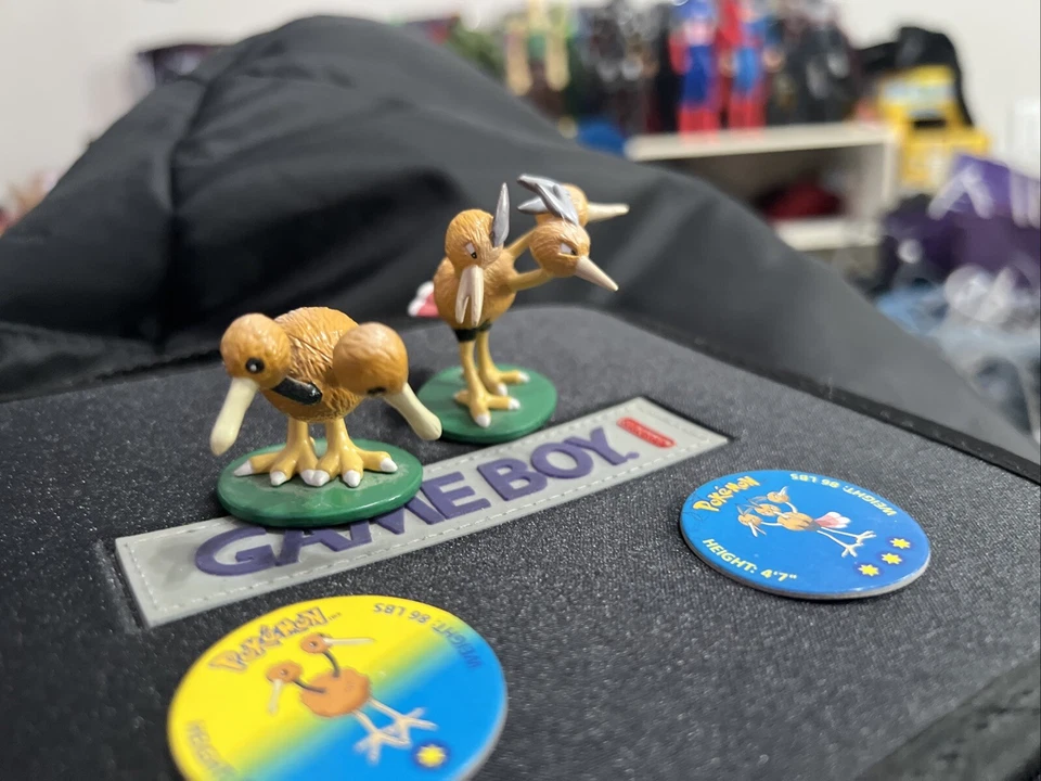Figuras de colección 1999 Tomy Nintendo Pokemon Doduo y Dodrio CGTSJ con Pogs Foto 2 de 4