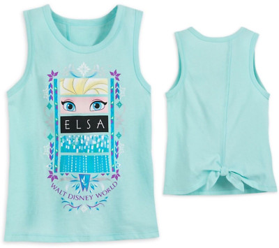 Elsa Tank NWT Disney Parks Frozen Elsa Tank Top for Girls – Walt Disney World ...